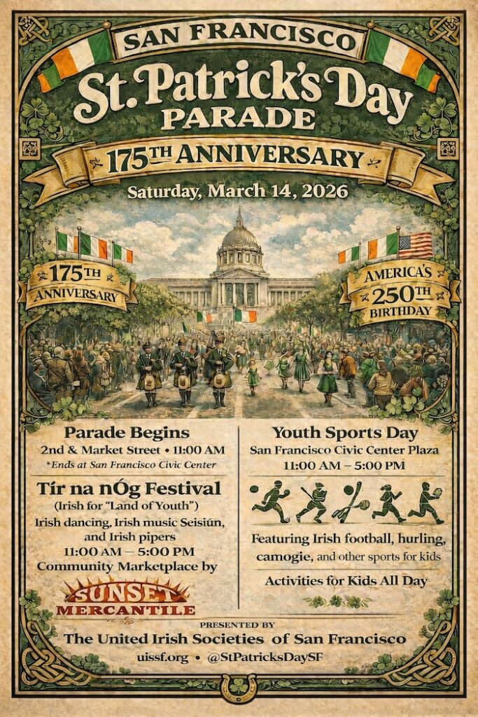 2026 San Francisco St. Patrick’s Day Parade