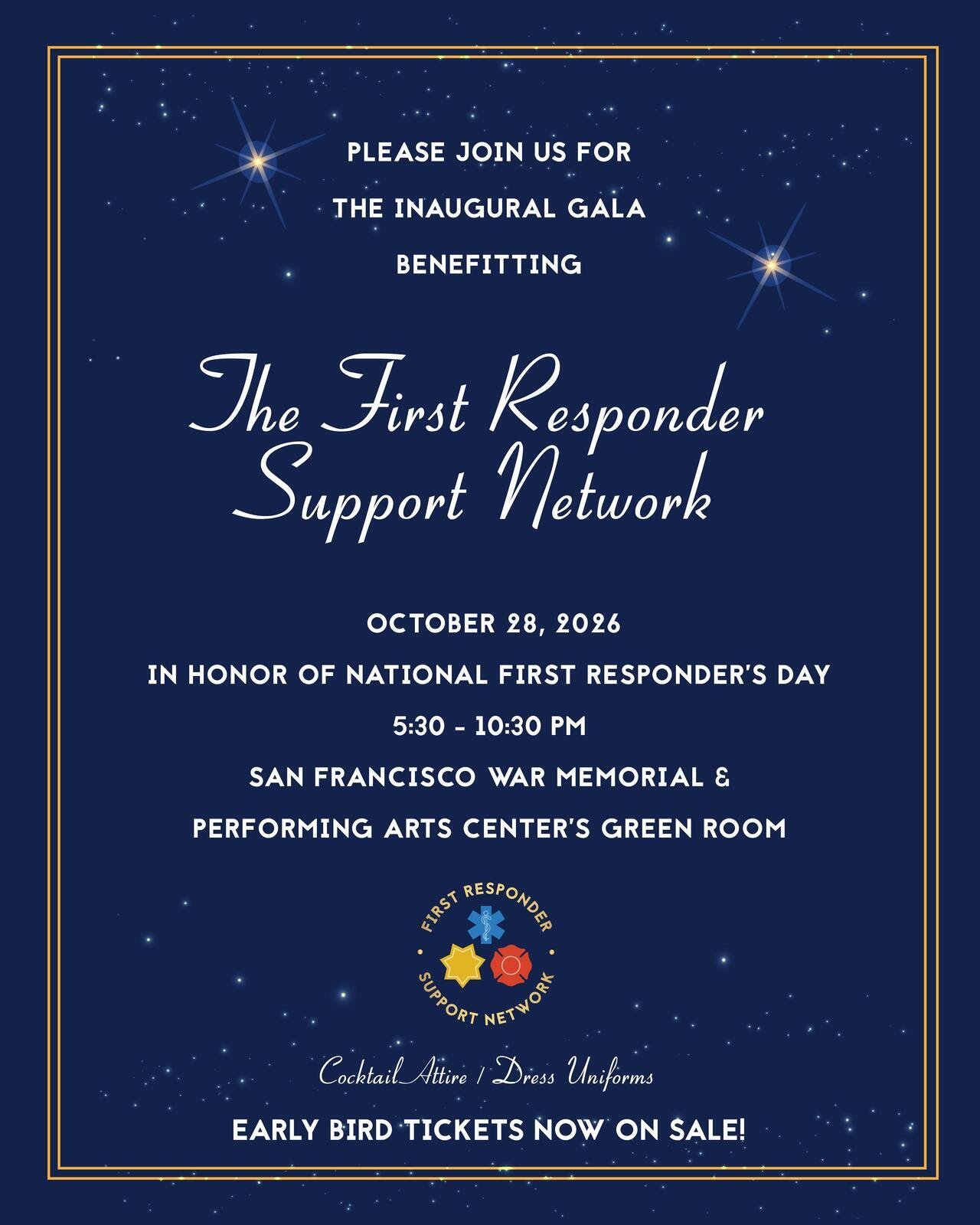 First Responder Support Network Flyer
