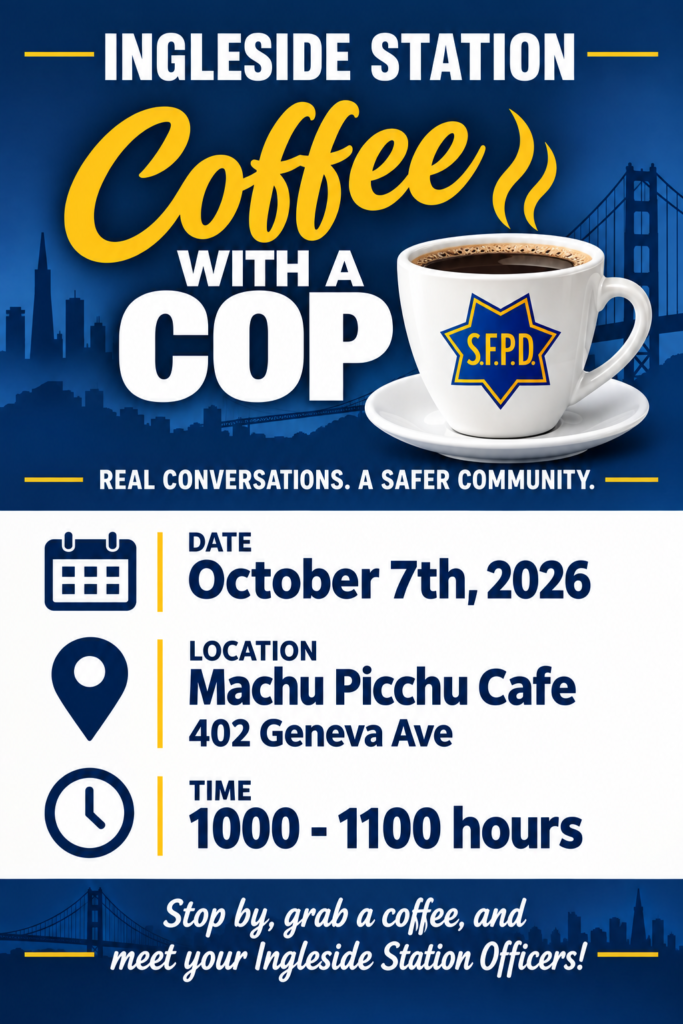 Ingleside Coffee with a Cop