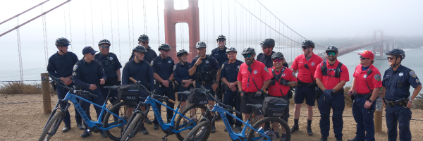 San Francisco Police Community Foundation Donates E-Bikes to SFPD Officers, With Plans for More on the Way